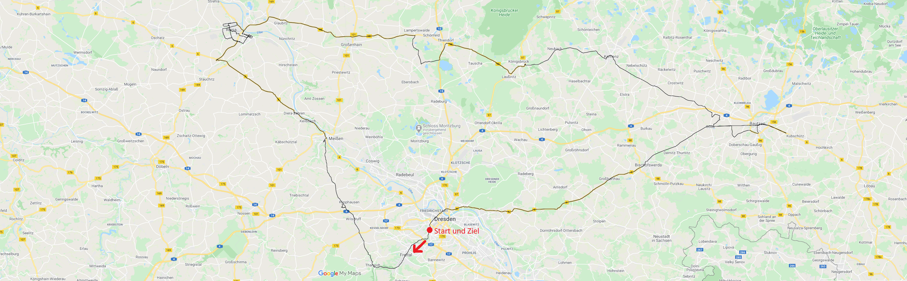 Meine Tour (Klick machts grösser)