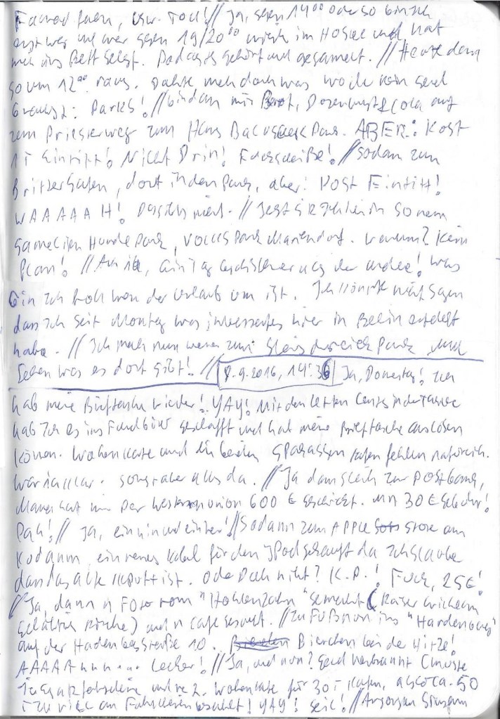 Tagebuch 12